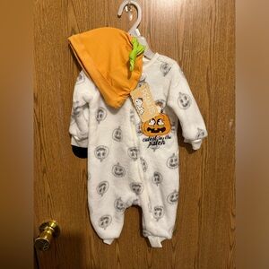 Snoopy Fuzzy Jumpsuit 3/6 Months